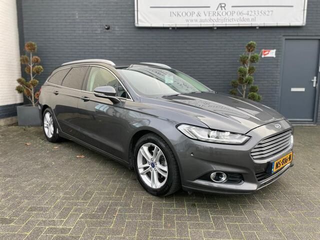 Grijs Gebruikt 2016 Ford Mondeo Titanium Stationwagen | € 13.950 - Afbeelding 1/4