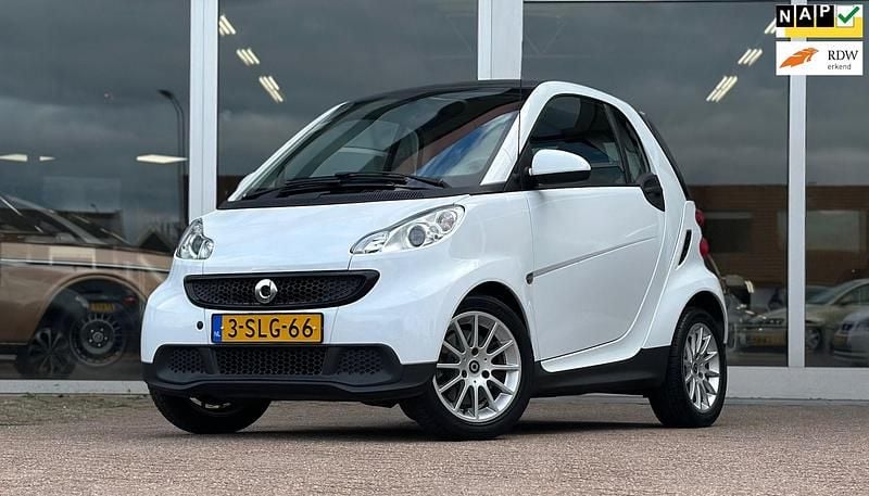 Wit Gebruikt 2013 Smart ForTwo Coupé Pure Coupé | € 6.444 (Iets duurder) - Afbeelding 1/3