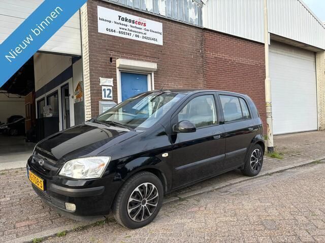 Zwart Gebruikt 2004 Hyundai Getz Active Hatchback | € 1.549 (Eerlijke prijs) - Afbeelding 1/4