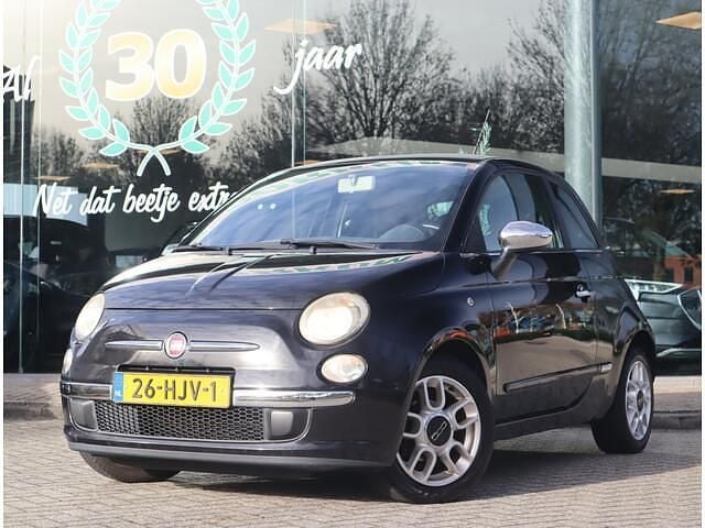 Zwart Gebruikt 2009 Fiat 500 Sport Hatchback | € 2.500 (Super prijs) - Afbeelding 1/4