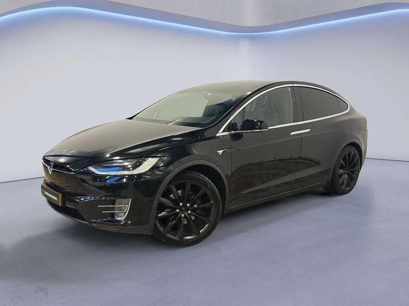 Zwart (metallic) Occasion 2018 Tesla Model X SUV | € 27.599 (Eerlijke prijs) - Afbeelding 1/4