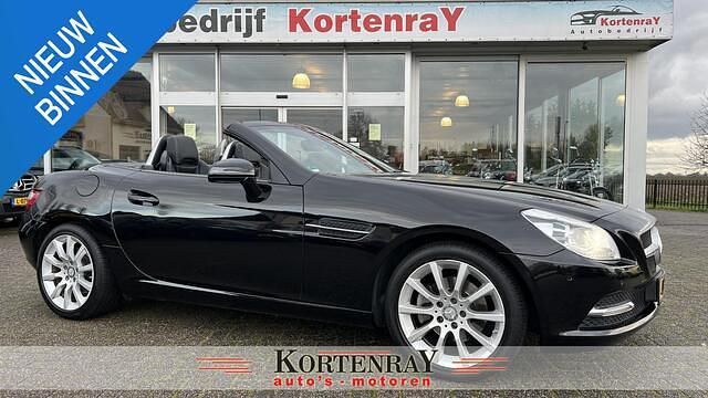 Zwart Gebruikt 2015 Mercedes SLK200 Edition Cabriolet | € 19.950 (Eerlijke prijs) - Afbeelding 1/4
