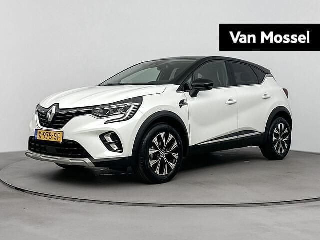 Twotone blanc nacré / noir ét Gebruikt 2024 Renault Captur Techno SUV | € 24.940 (Eerlijke prijs) - Afbeelding 1/4