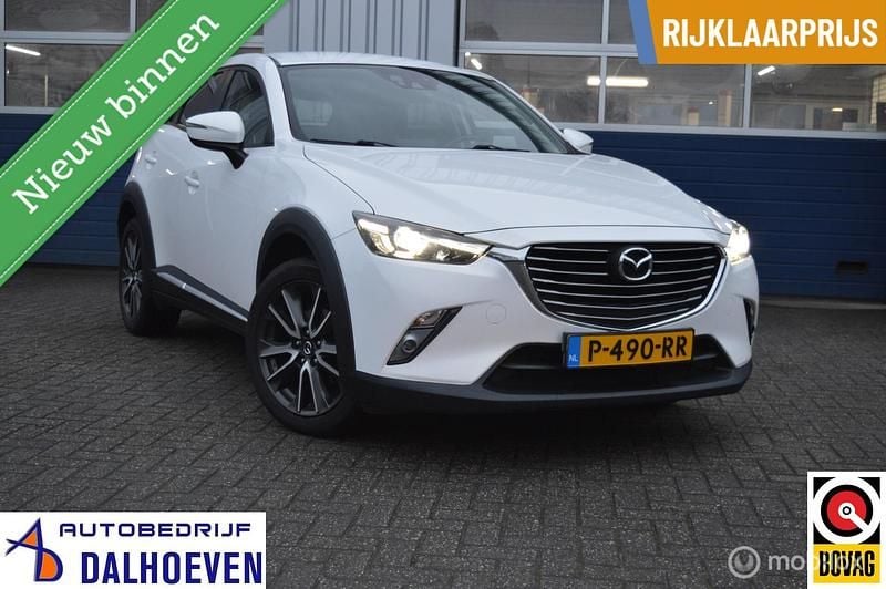 Wit Occasion 2022 Mazda CX-3 SUV | € 13.450 (Super prijs) - Afbeelding 1/4