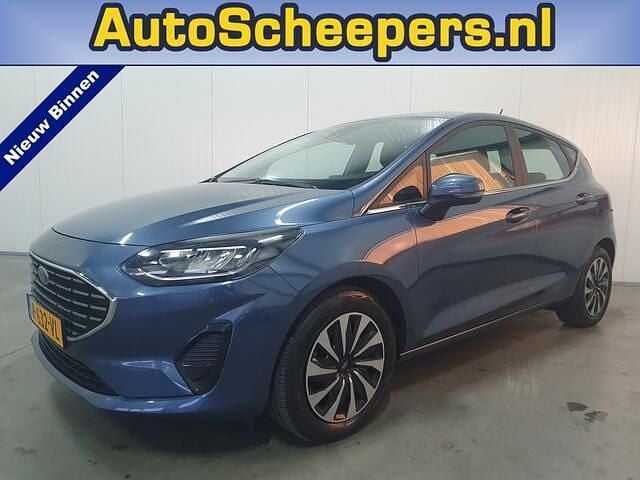 Occasion Ford Fiesta Titanium 125 PK (91 kW) 2022 Blauw (metallic) Hatchback