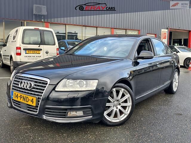 Zwart (metallic) Occasion 2011 Audi A6 Proline Sedan | € 7.499 (Iets duurder) - Afbeelding 1/4