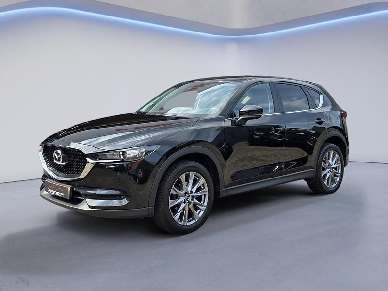 Zwart Gebruikt 2021 Mazda CX-5 Comfort SUV | € 28.645 (Eerlijke prijs) - Afbeelding 1/4