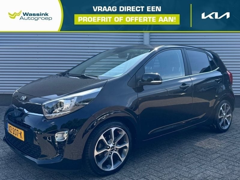 Zwart Gebruikt 2019 Kia Picanto 4 Hatchback | € 12.735 (Eerlijke prijs) - Afbeelding 1/4