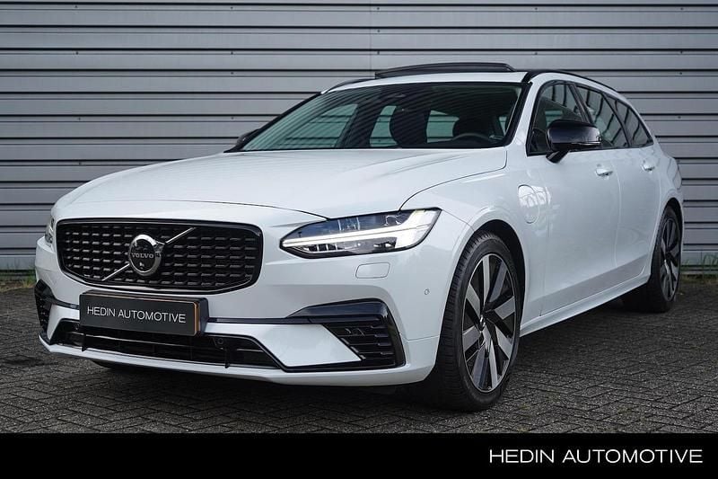 Wit, metallic lak Gebruikt 2024 Volvo V90 Ultra Stationwagen | € 49.990 (Eerlijke prijs) - Afbeelding 1/4