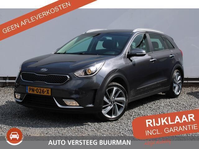 Grijs Gebruikt 2017 Kia Niro First Edition SUV | € 16.450 (Eerlijke prijs) - Afbeelding 1/4