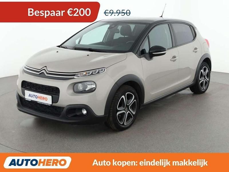 Grijs Occasion 2020 Citroën C3 PureTech Hatchback | € 9.949 (Goede deal) - Afbeelding 1/3
