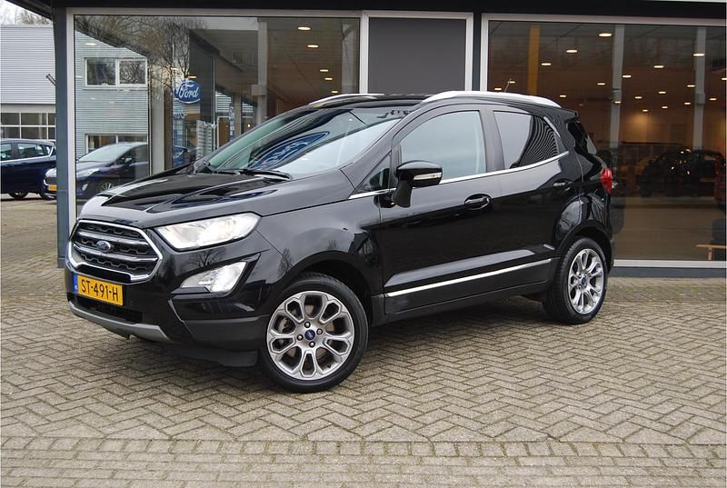 Occasion Ford Ecosport Titanium 127 PK (93 kW) 2018 Zwart SUV