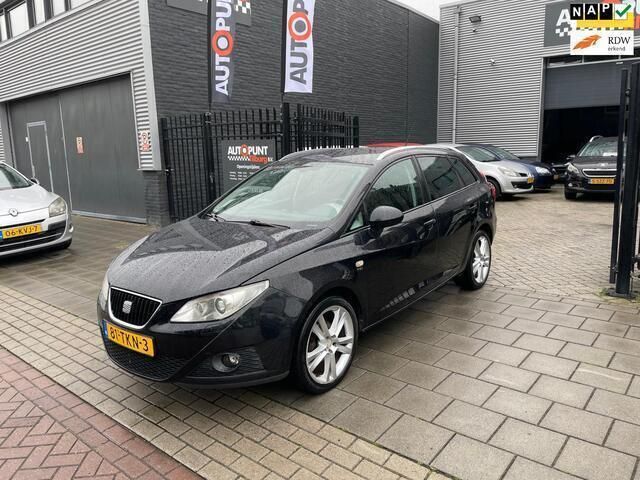Zwart Gebruikt 2012 Seat Ibiza ST Sport Stationwagen | € 2.499 (Super prijs) - Afbeelding 1/4