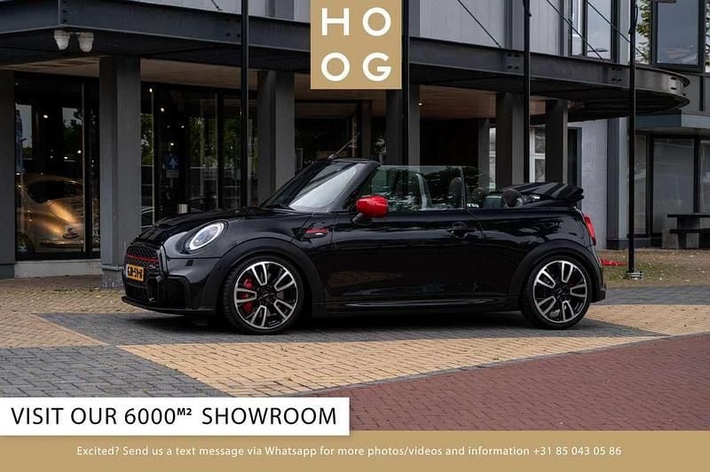 Zwart Gebruikt 2022 Mini John Cooper Works Cabriolet Cabriolet | € 43.950 (Duur) - Afbeelding 1/4