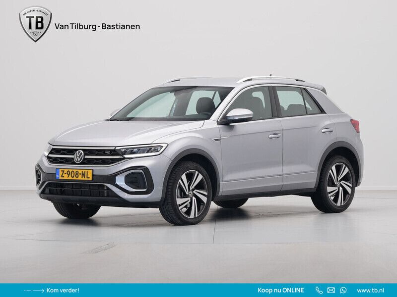 Grijs Gebruikt 2024 VW T-Roc R-line SUV | € 35.245 (Eerlijke prijs) - Afbeelding 1/4