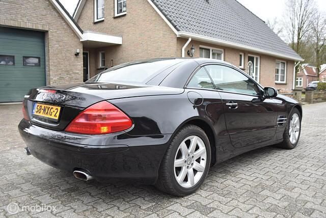 Occasion Mercedes SL500 306 PK (225 kW) 2002 Zwart (metallic) Cabriolet