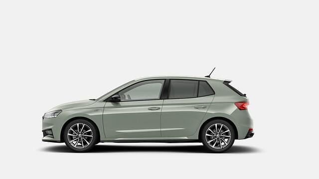 Nieuw Skoda Fabia Monte Carlo 95 PK (69 kW) 2026 Groen Hatchback