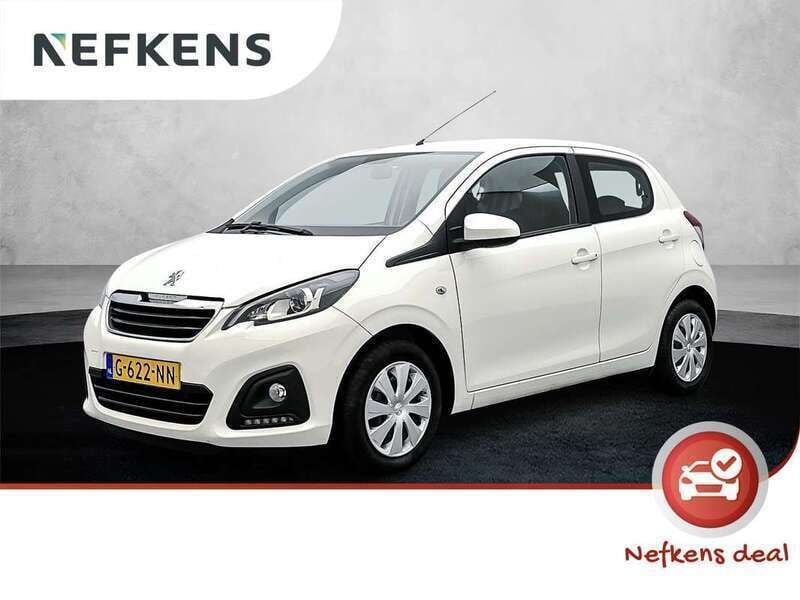 Wit Gebruikt 2019 Peugeot 108 Active Hatchback | € 9.300 (Eerlijke prijs) - Afbeelding 1/3
