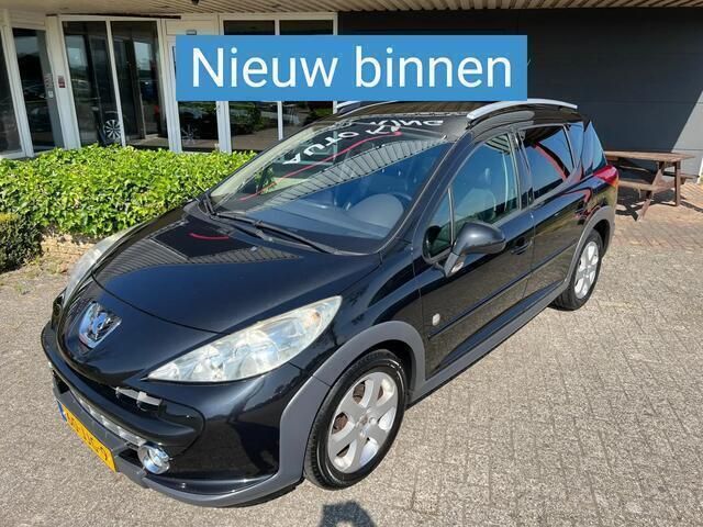 Zwart Gebruikt 2009 Peugeot 207 Outdoor Outdoor Stationwagen | € 3.740 (Eerlijke prijs) - Afbeelding 1/4