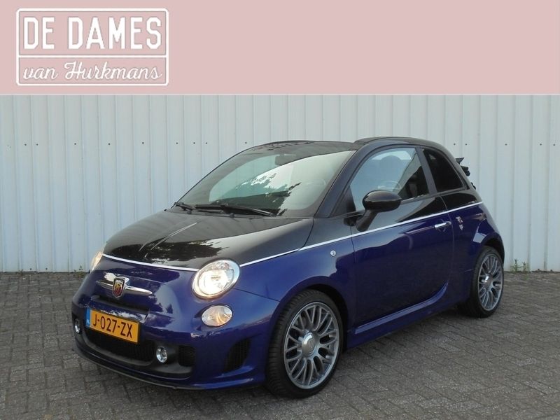 Blauw Gebruikt 2016 Fiat 500 Abarth Abarth Cabriolet | € 16.895 (Iets duurder) - Afbeelding 1/4