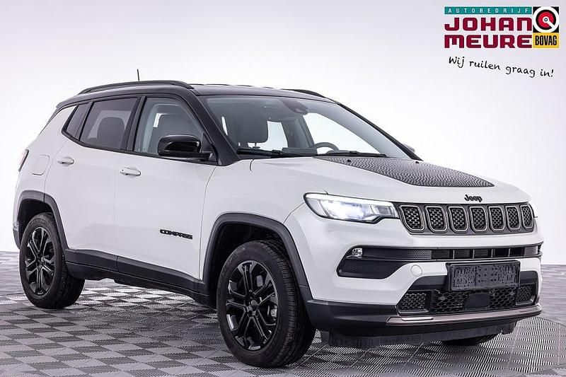 Wit Gebruikt 2022 Jeep Compass SUV | € 25.900 (Goede deal) - Afbeelding 1/4