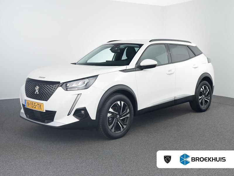 Wit Occasion 2022 Peugeot 2008 Allure SUV | € 17.895 (Iets duurder) - Afbeelding 1/4