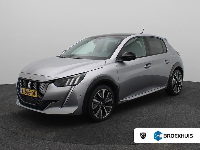 Grijs Occasion 2020 Peugeot 208 Premium Hatchback | € 15.400 (Iets duurder) - Afbeelding 1/4