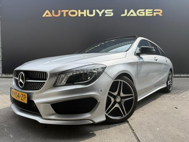 Grijs Gebruikt 2015 Mercedes CLA200 Shooting Brake AMG line Stationwagen | € 17.950 (Eerlijke prijs) - Afbeelding 1/4