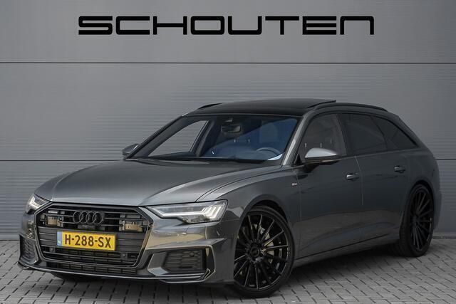 Grijs Gebruikt 2019 Audi A6 Design Stationwagen | € 48.900 (Eerlijke prijs) - Afbeelding 1/3