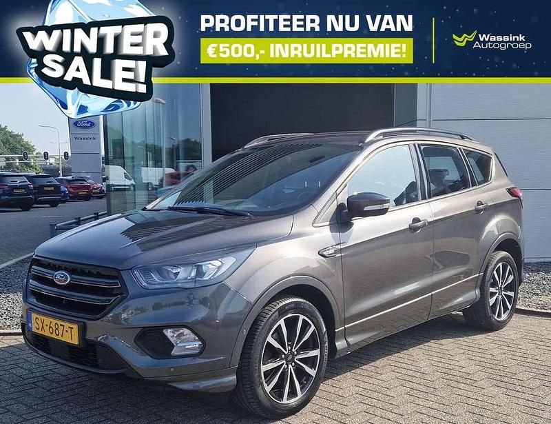 Grijs Occasion 2018 Ford Kuga ST-Line SUV | € 16.900 (Eerlijke prijs) - Afbeelding 1/3