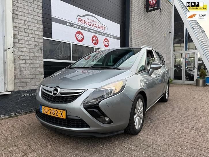 Grijs Gebruikt 2012 Opel Zafira Tourer Edition MPV | € 4.299 (Eerlijke prijs) - Afbeelding 1/4