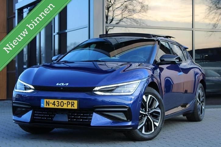 Blauw Occasion 2021 Kia EV6 GT-Line SUV | € 27.950 (Eerlijke prijs) - Afbeelding 1/4