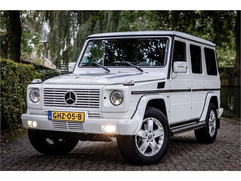 Wit Gebruikt 2008 Mercedes G500 SUV | € 59.950 (Goede deal) - Afbeelding 1/4