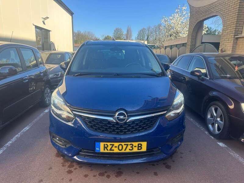 Blauw Gebruikt 2018 Opel Zafira Tourer Edition MPV | € 10.950 (Eerlijke prijs) - Afbeelding 1/4