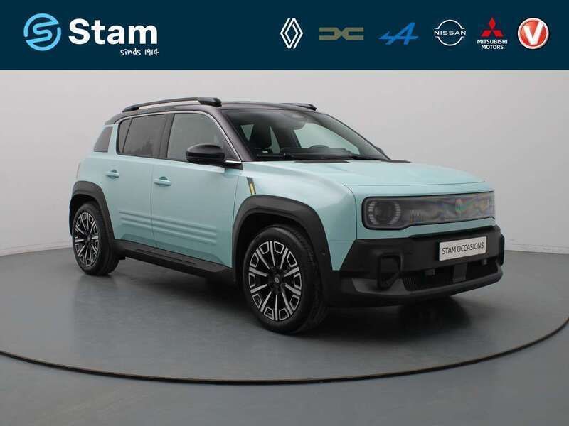 Blauw Nieuw 2025 Renault 4 E-Tech Iconic SUV | € 36.990 - Afbeelding 1/4