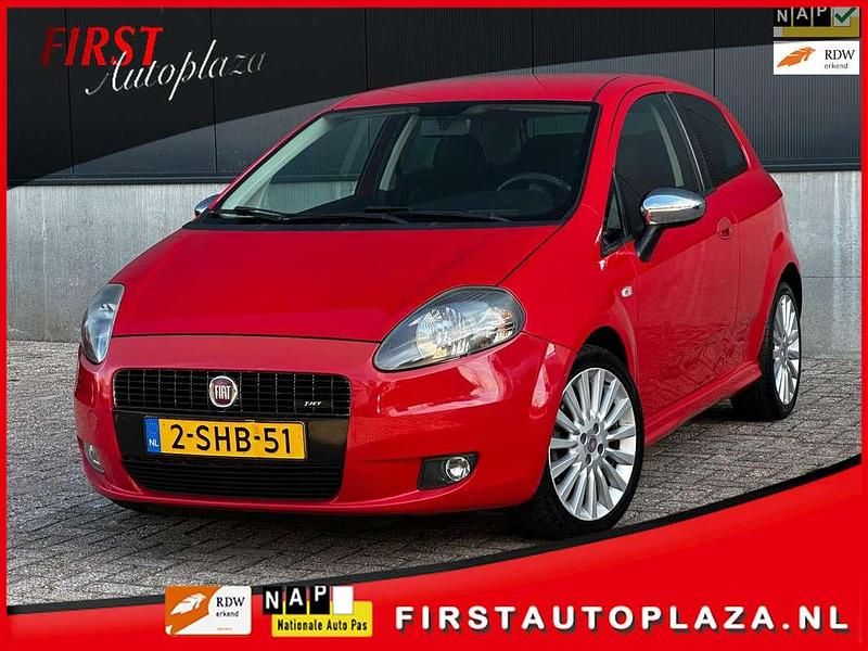 Rood Gebruikt 2008 Fiat Grande Punto Sport Hatchback | € 1.950 (Eerlijke prijs) - Afbeelding 1/4