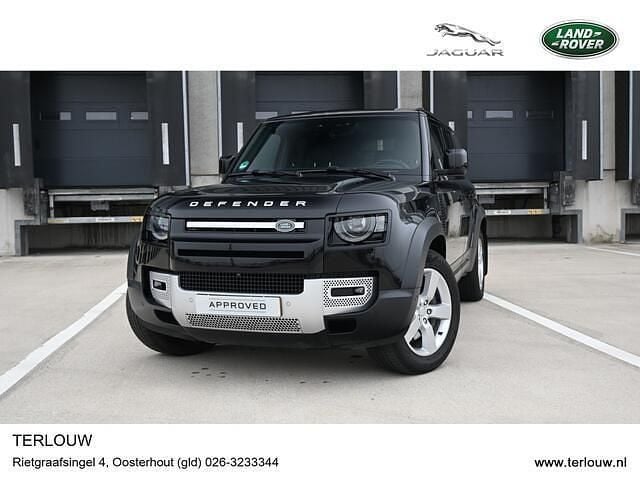 Zwart, metallic lak Gebruikt 2021 Land Rover Defender HSE SUV | € 79.995 (Goede deal) - Afbeelding 1/2