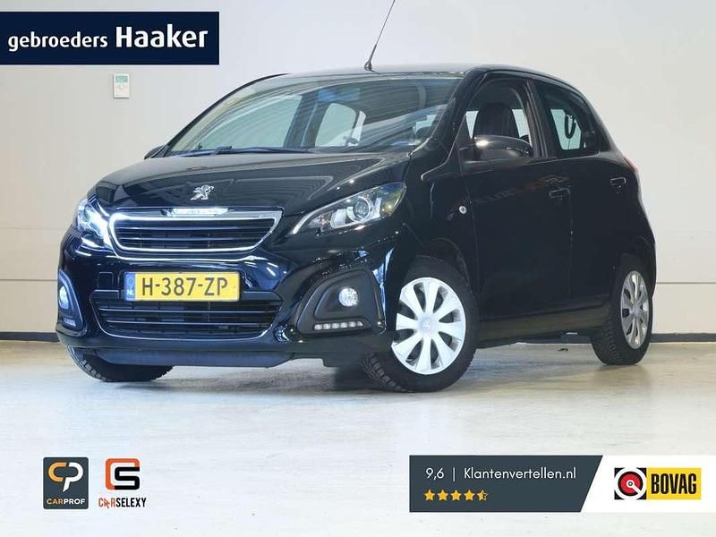 Zwart Occasion 2020 Peugeot 108 Active Hatchback | € 9.400 (Eerlijke prijs) - Afbeelding 1/3