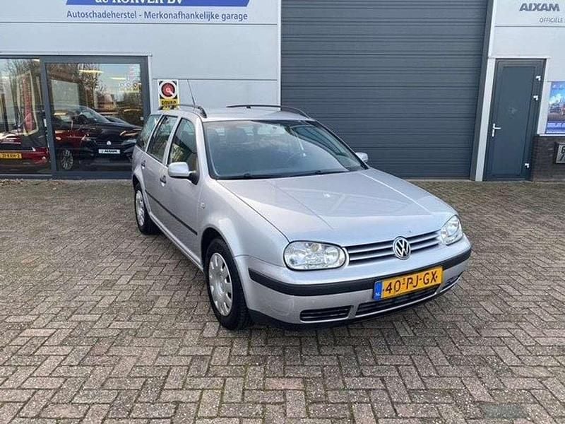 Zilver Occasion 2004 VW Golf IV Stationwagen | € 1.950 (Eerlijke prijs) - Afbeelding 1/4