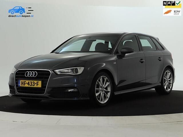 Grijs Gebruikt 2015 Audi A3 Sportback Ambition Hatchback | € 13.995 (Eerlijke prijs) - Afbeelding 1/4