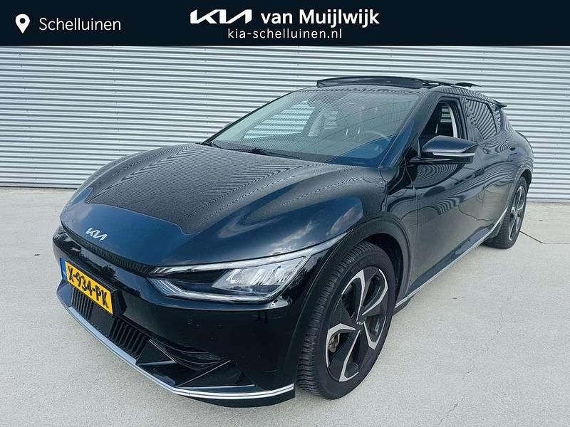 Zwart Occasion 2024 Kia EV6 Advance SUV | € 39.950 (Eerlijke prijs) - Afbeelding 1/4