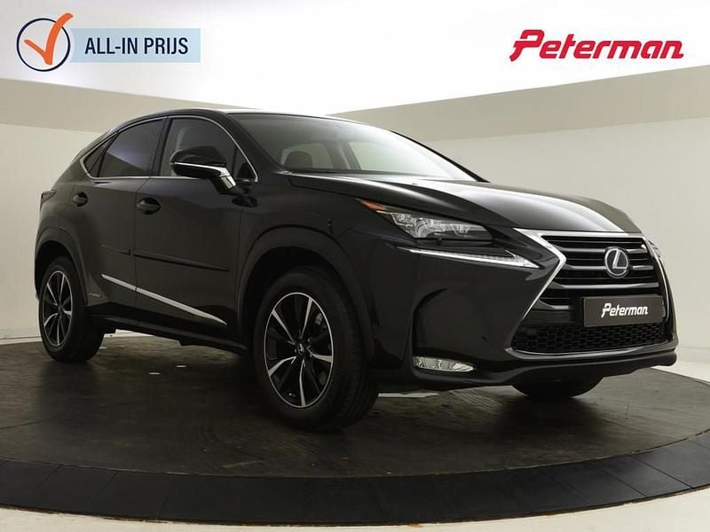 Zwart Occasion 2019 Lexus NX300h Luxury Line SUV | € 26.399 (Super prijs) - Afbeelding 1/4