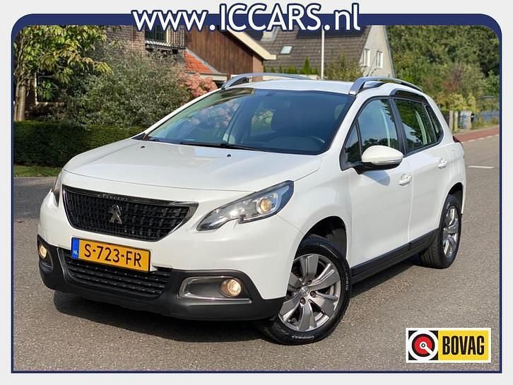 Wit Gebruikt 2017 Peugeot 2008 SUV | € 6.495 (Goede deal) - Afbeelding 1/3