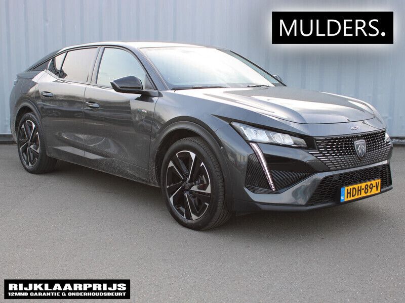 Zwart, metallic lak Gebruikt 2023 Peugeot 408 Allure Sedan | € 30.445 (Super prijs) - Afbeelding 1/4