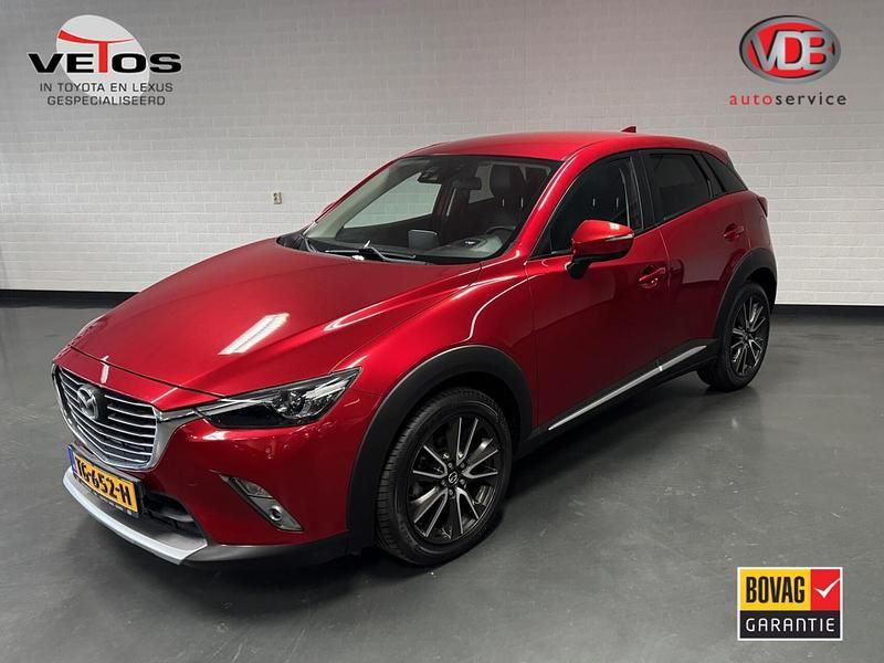 Rood Gebruikt 2015 Mazda CX-3 SUV | € 15.990 (Iets duurder) - Afbeelding 1/4