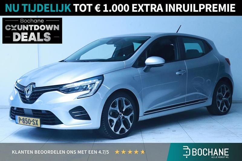 Grijs Gebruikt 2021 Renault Clio V Zen Hatchback | € 15.545 (Goede deal) - Afbeelding 1/4
