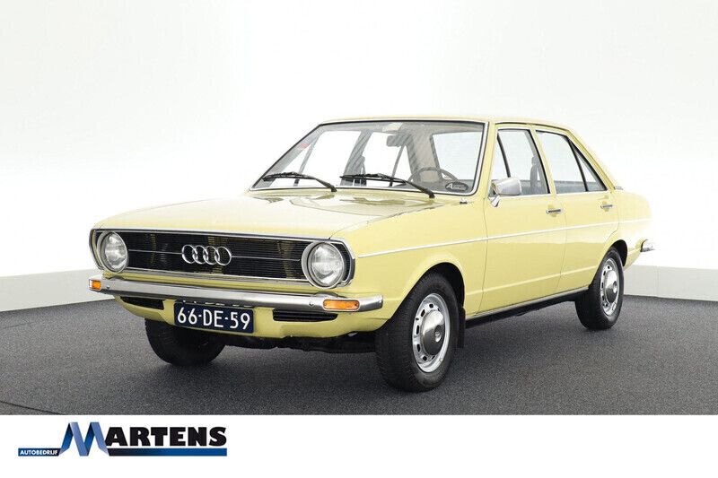 Geel Gebruikt 1974 Audi 80 Comfort Sedan | € 12.949 - Afbeelding 1/4