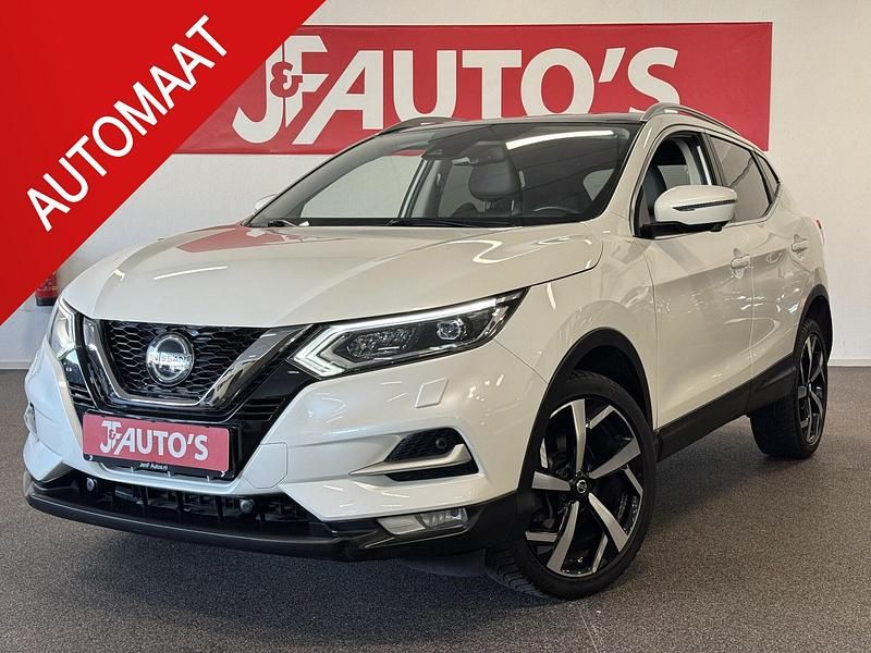Wit Gebruikt 2021 Nissan Qashqai Tekna SUV | € 22.450 (Super prijs) - Afbeelding 1/4