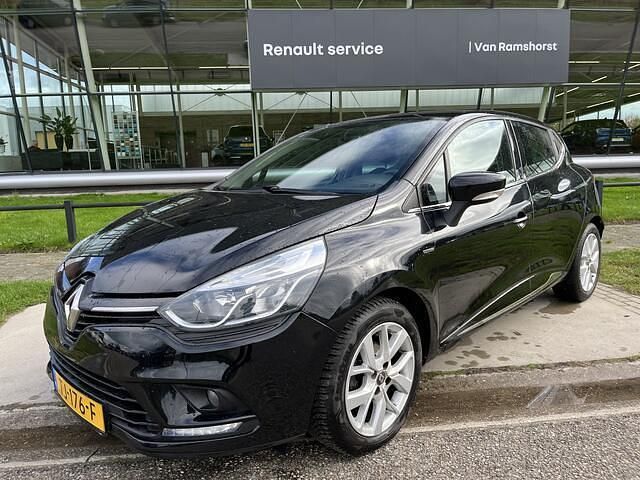 Zwart Gebruikt 2018 Renault Clio IV LIMITED Hatchback | € 10.750 (Eerlijke prijs) - Afbeelding 1/2
