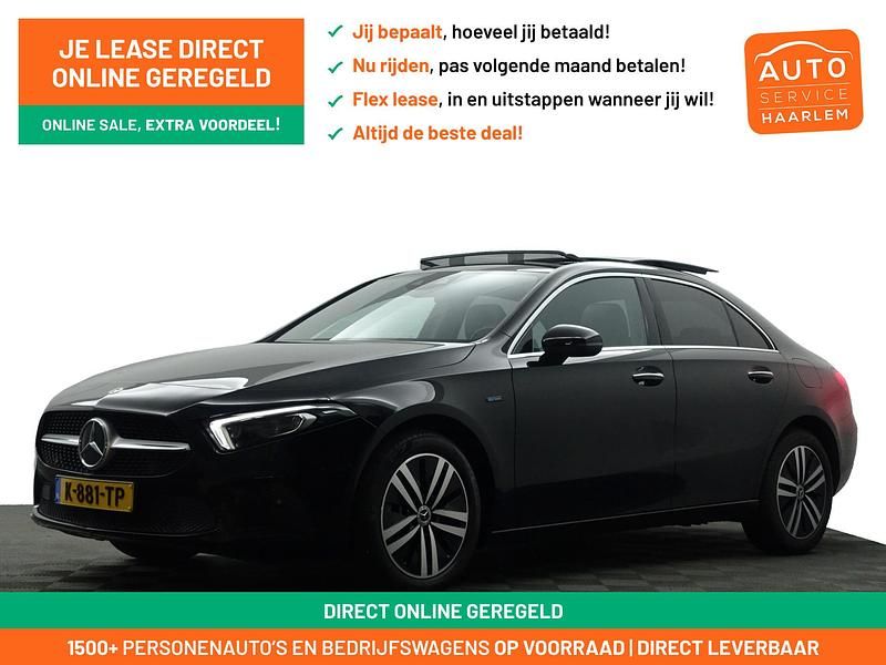 Zwart metallic Gebruikt 2021 Mercedes A250 Prestige Sedan | € 32.900 (Eerlijke prijs) - Afbeelding 1/4